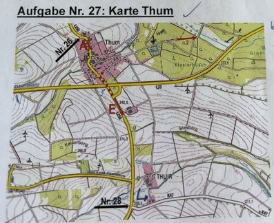 I 27 Karte Thum